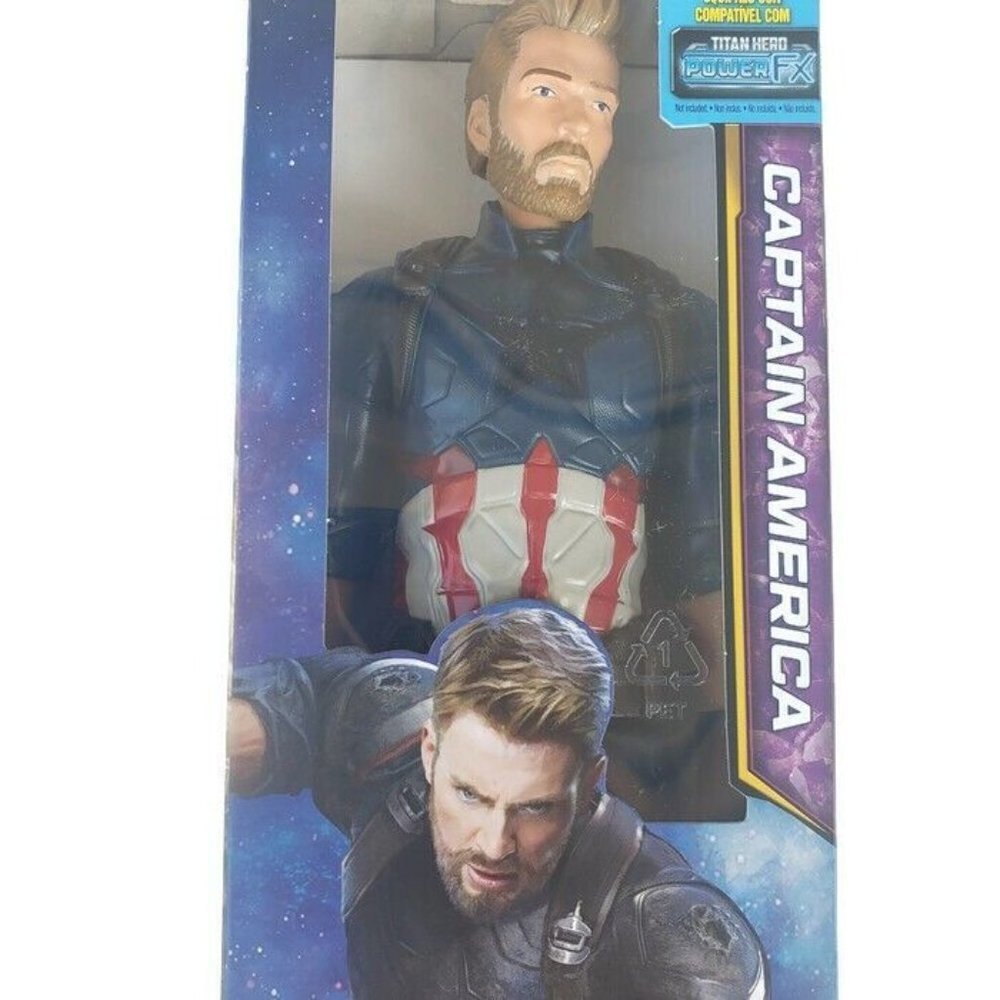 Marvel Avengers Infinity War Titan Hero Series 12 inch Captain America New